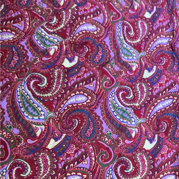 Men’s Cremieux button down casual shirt. Paisley. Bx 16 - Picture 3 of 4